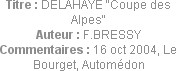 Titre : DELAHAYE "Coupe des Alpes"
Auteur : F.BRESSY
Commentaires : 16 oct 2004, Le Bourget, Auto...
